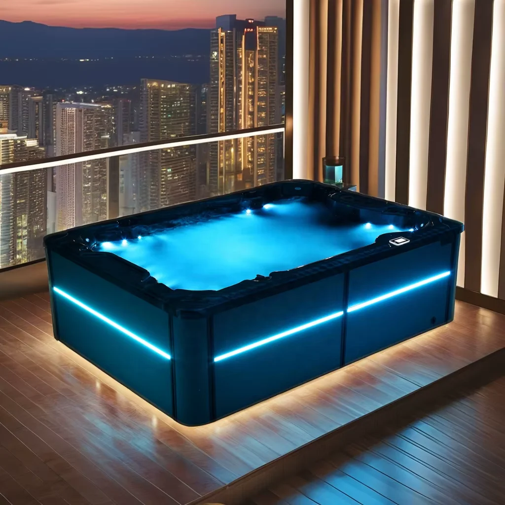 Multifunctional Spa Hot Tub Monalisa China Supplier 11 Person Outdoor Model Factory Wholesale