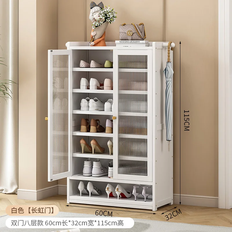 Shoe Rack Entrance, Outer Corridor, Multi-layer Entry Door, Shoe Cabinet 2024 New Popular Aisle, Small Narrow Rental R