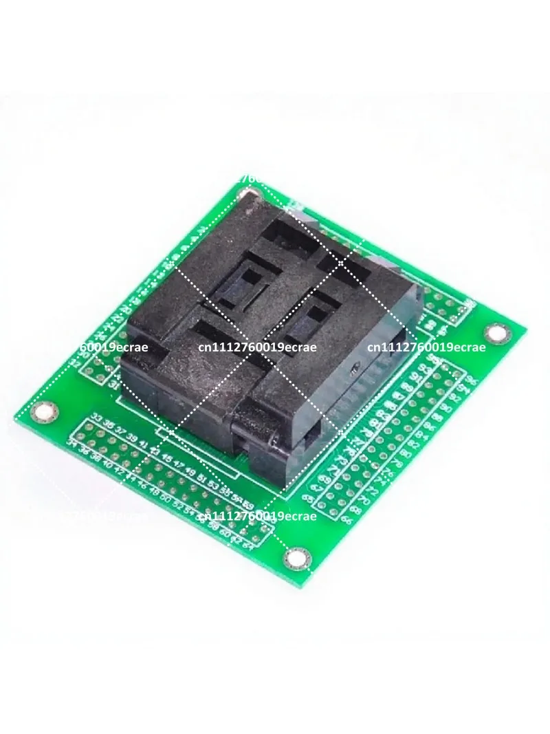 TQFP128 to DIP Programmer Adapter IC51-1284-1702 0.4mm Pitch Burn-in Socket