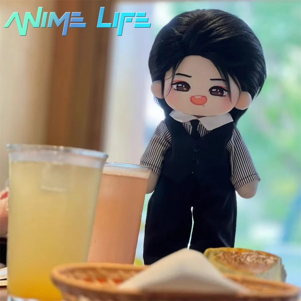 

30cm Plushie Xiao Zhan Idol Star Doll Toy Skeleton Body Stuffed Plush Gentleman Costume Cosplay Original MDZS G