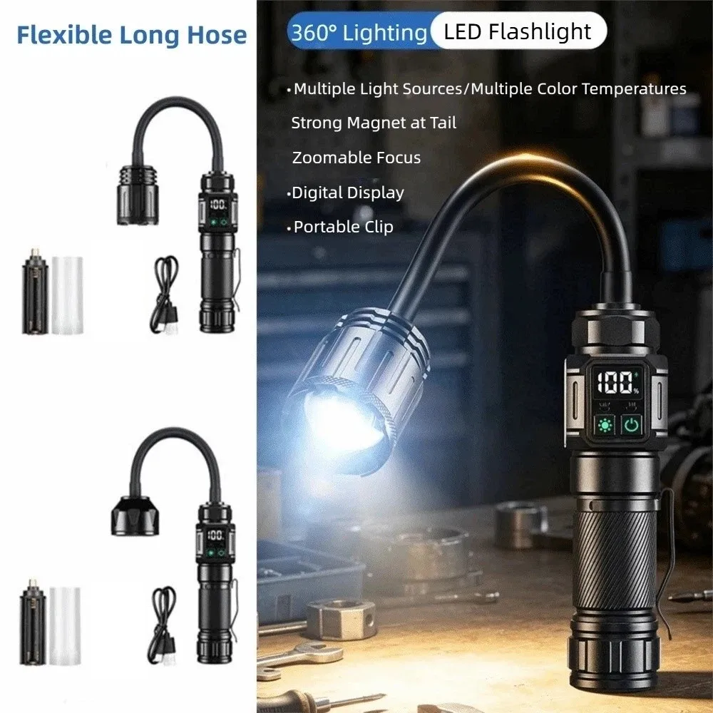 high-power-pocket-camping-light-super-bright-usb-charging-led-flashlight-portable-zoomable-zooming-strong-flashlight-camping