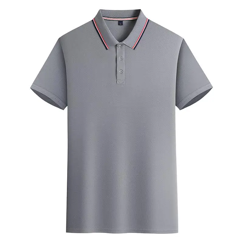 Summer Men's Quick Drying 190g Polo Shirt Personalized Custom Design Print Logo Company Activity Employee Work Clothes Workwear