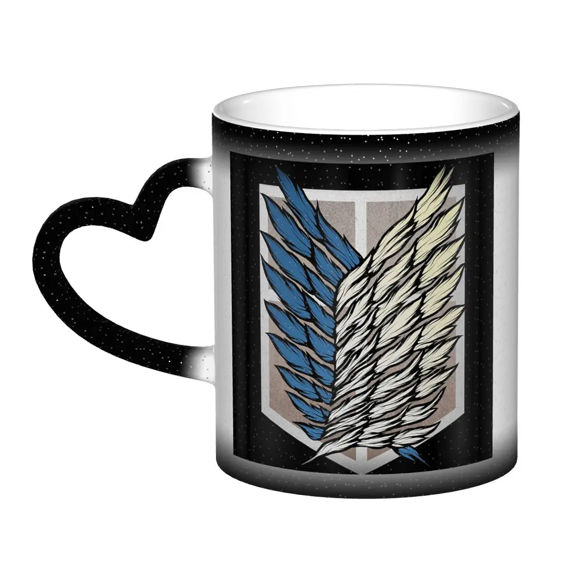 

Attack On Titan Mug Funny Ceramic Coffee Cups Tea Mugs Milk Cup Drinkware Gift for Friends