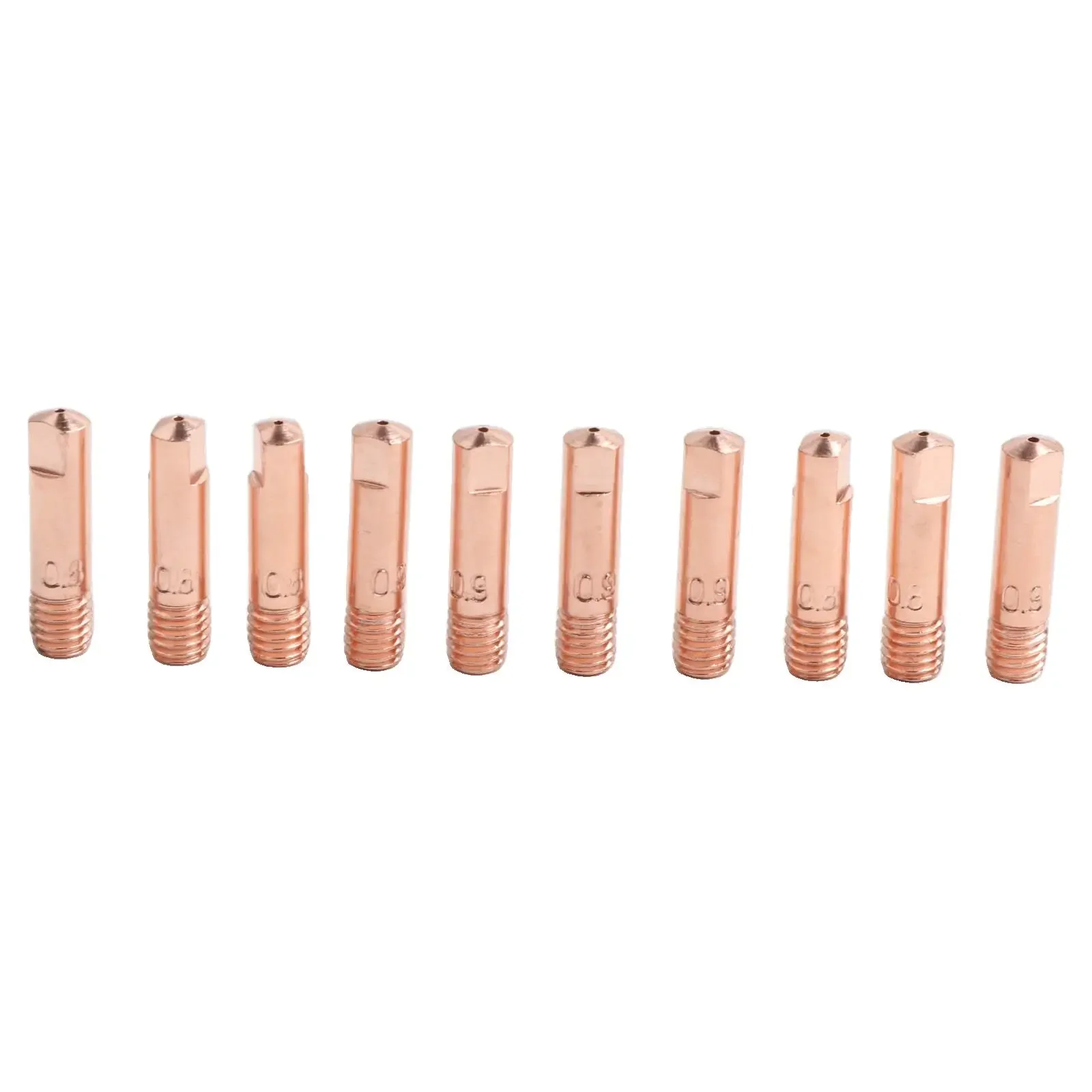 

Welding Torch Accessories Contact Tips Set Enhanced Heat Resistance Long-Term Reusability Precision Crafted Heat Resistance