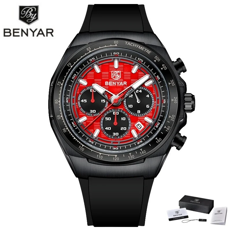 benyar-5215-新型2026-ユニークメンズクォーツ腕時計-デイトクロノグラフ-防水-夜光-クリエイティブダイヤル-メンズ腕時計-relogios-masculino