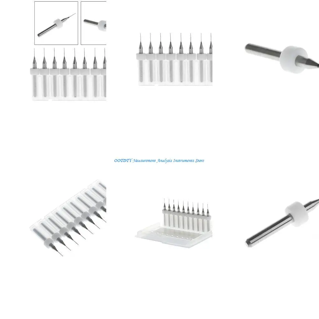 

367D Новый 10pc 0,4 мм наконечник 1/8 "Спираль -флейта флейта