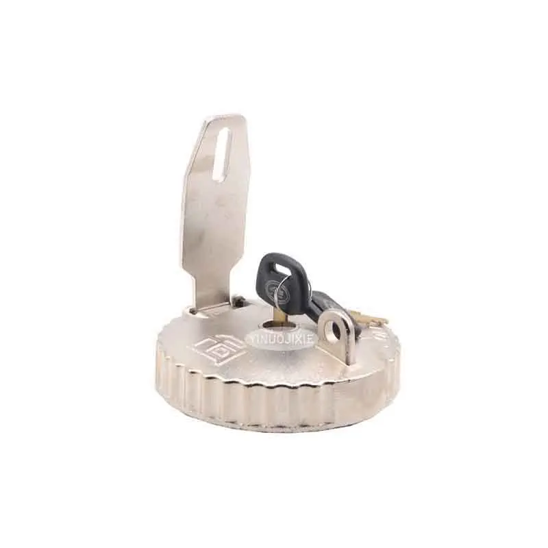

For Sk Mid-range Anti-theft Diesel Tank Cover Excavator, Safety Locking Key Equipped 38757