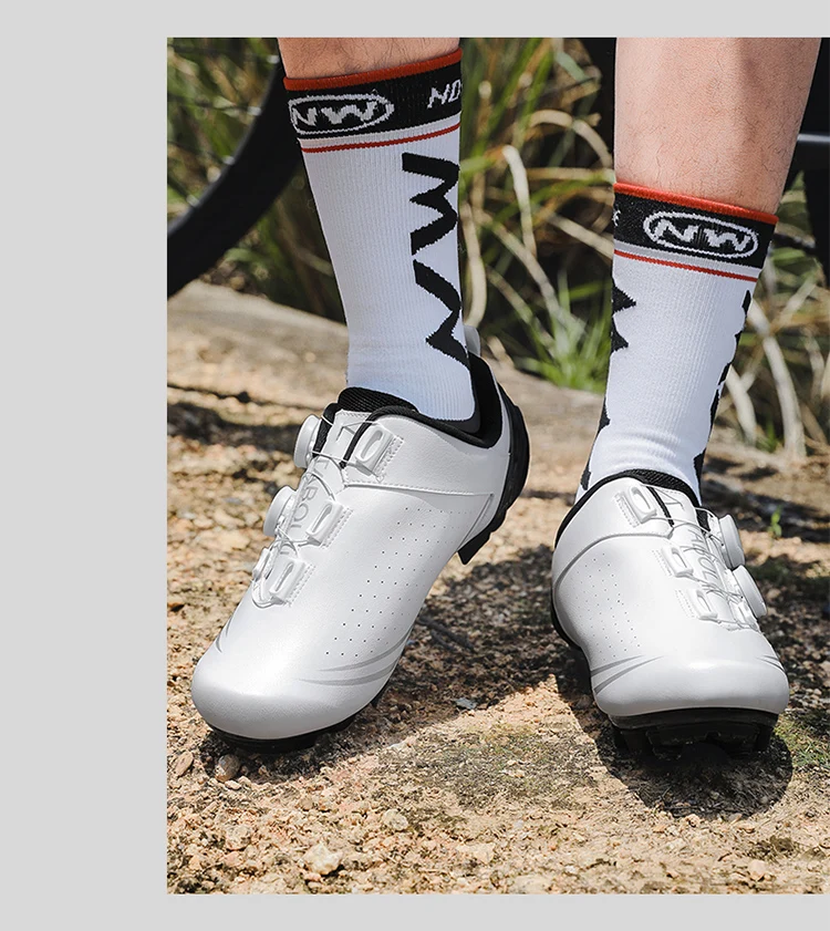 Unisex-Fahrradschuhe, atmungsaktive SPD-Rennradschuhe, professionelle MTB-Mountainbike-Schuhe, locklose Trainings-Fahrradschuhe – Detail 33