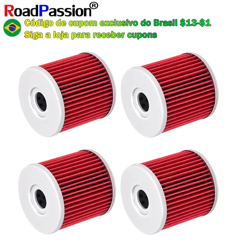 1/2/3/4 unidades de filtros de óleo para motocicleta para Hyosung GT650 GT650R GT650S Comet GV650 Aquila Avitar ST7 GT GV 650 650R 0712-0138 14-0681