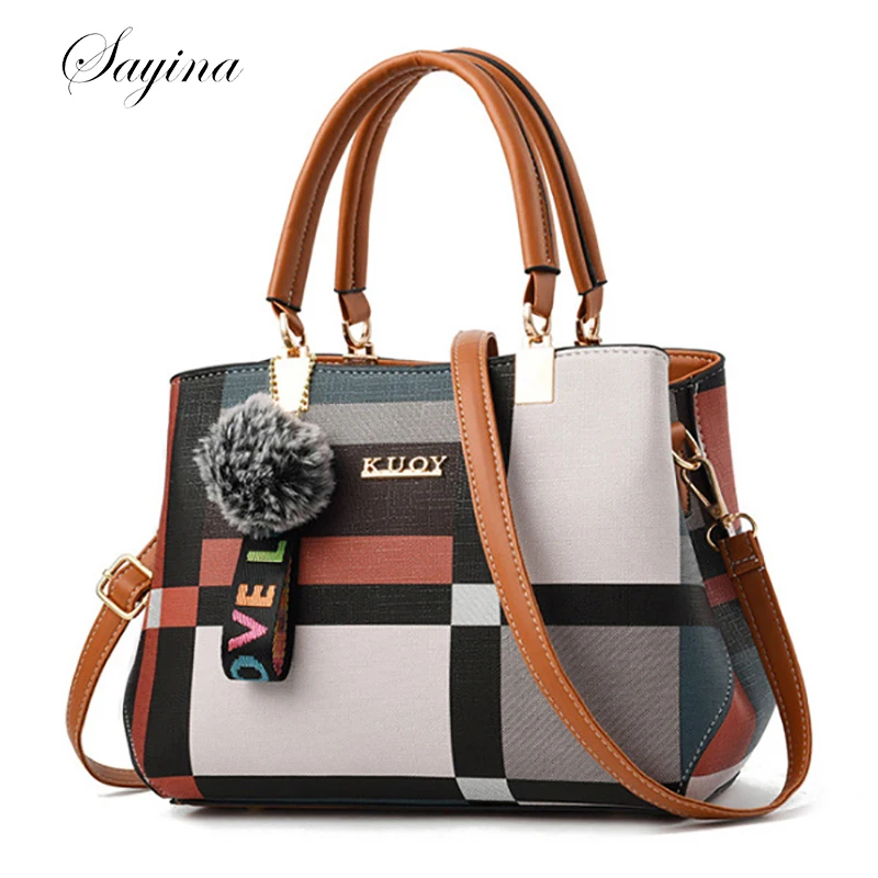 

Luxury Shoulder Bags for Women Multi-Pocket Famous Brands Leather Crossbody Bag Messenger Handbag Totes Purse Bolsa Feminina