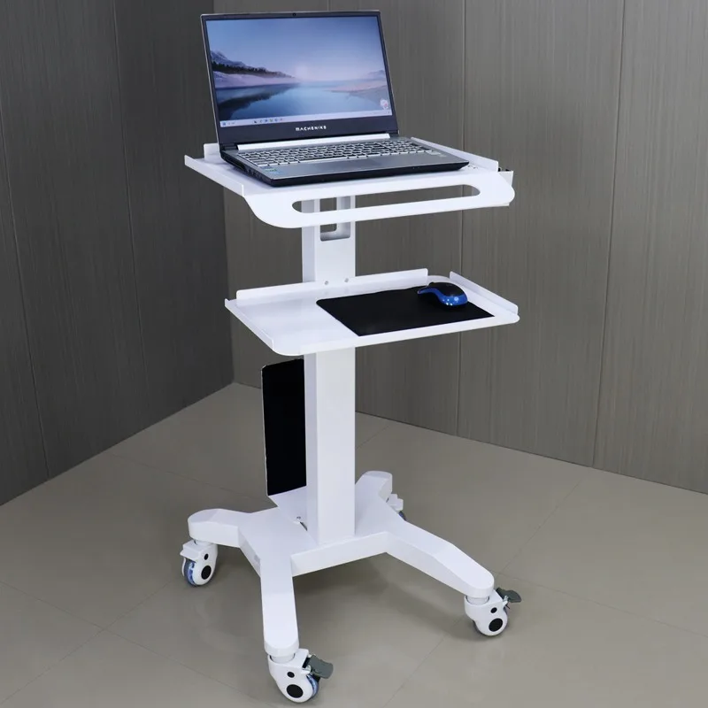 Multifunctional dental mouth scanning mobile trolley, oral endoscope medical instrument placement trolley