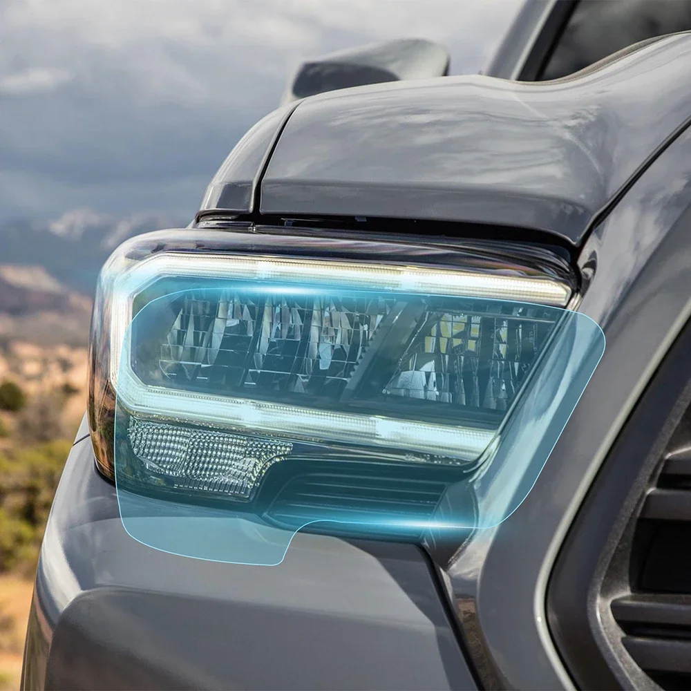 

Защитная пленка для фар и зеркал заднего вида для Toyota Tacoma 2016-2022 2023, антицарапийная прозрачная пленка PPF для защиты лакокрасочного покрытия