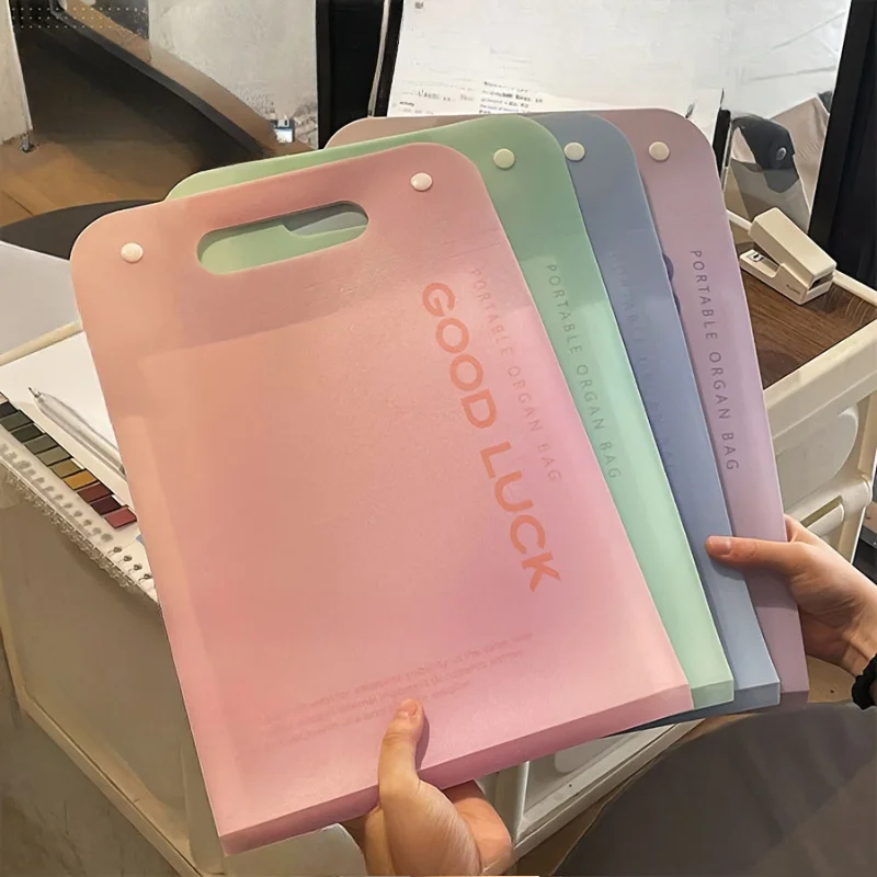Carpeta A4 portátil de gran capacidad con 13 compartimentos, para pruebas, papeles y documentos.