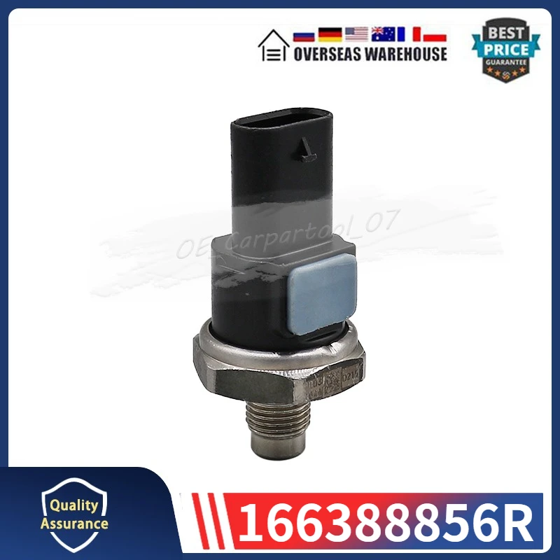 166388856R A2829050600 For Renault 1.3 Petrol H5HT / M282.914 Fuel Pressure Sensor