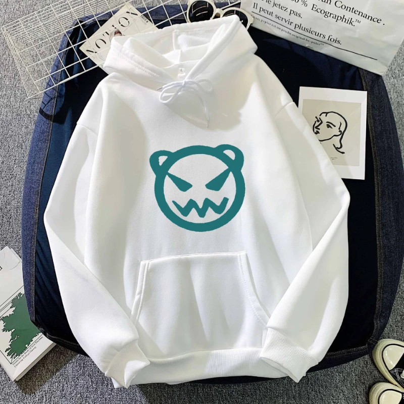 

Autumn and Winter Fashion Trends Vicious Bear Print Hoodies Sweatshirts for Men and Women Couples Korean Style Casual Tops