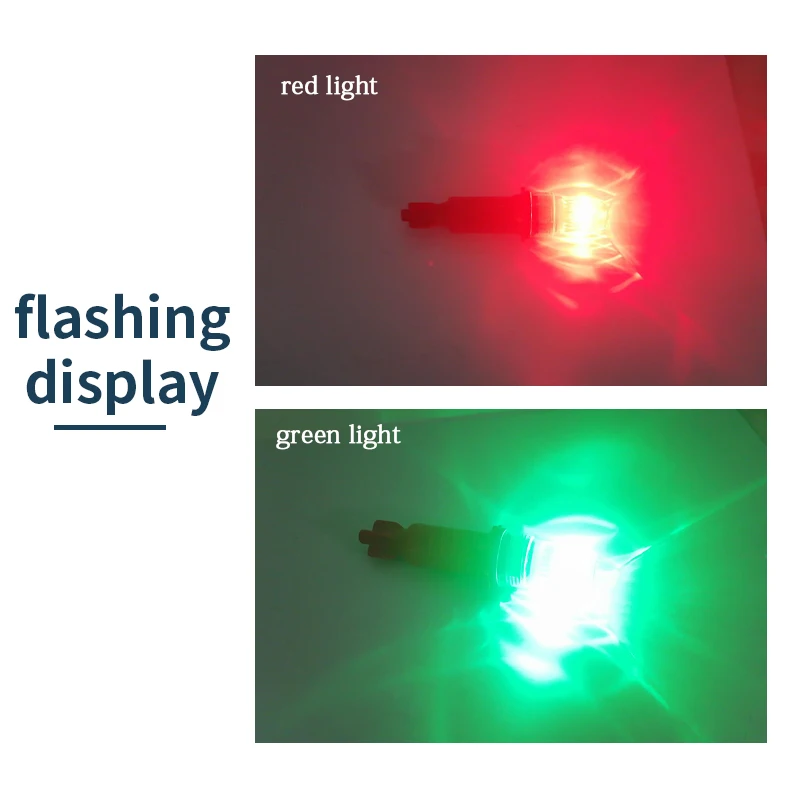 Led Flashlight Fishing Buoy Beacon Light Rail Network Flashing Warning Marine Network Beacon Light