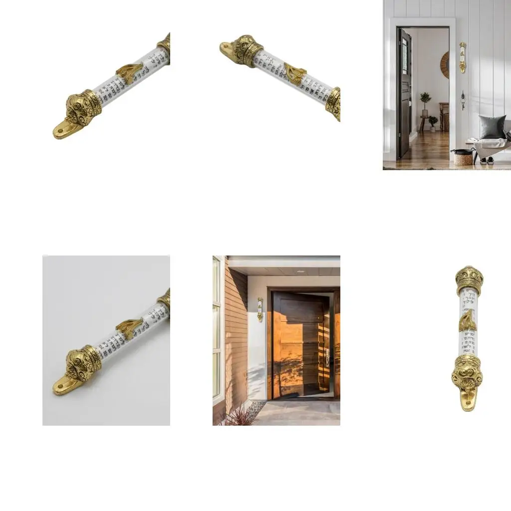  Mezuzah Door Jewish Metal Mezuza Gift Religious Scroll Home Mezuzah Judaica