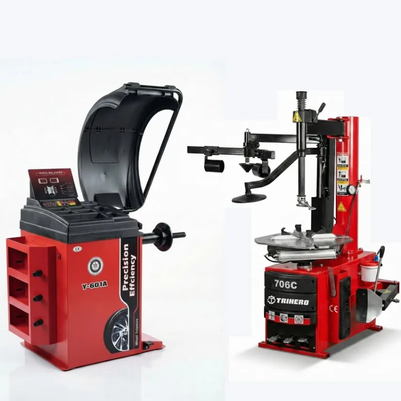 13-26 Inch Combination Tire Changer and Wheel Balancer Tire Changing Machine for Auto Tire Service