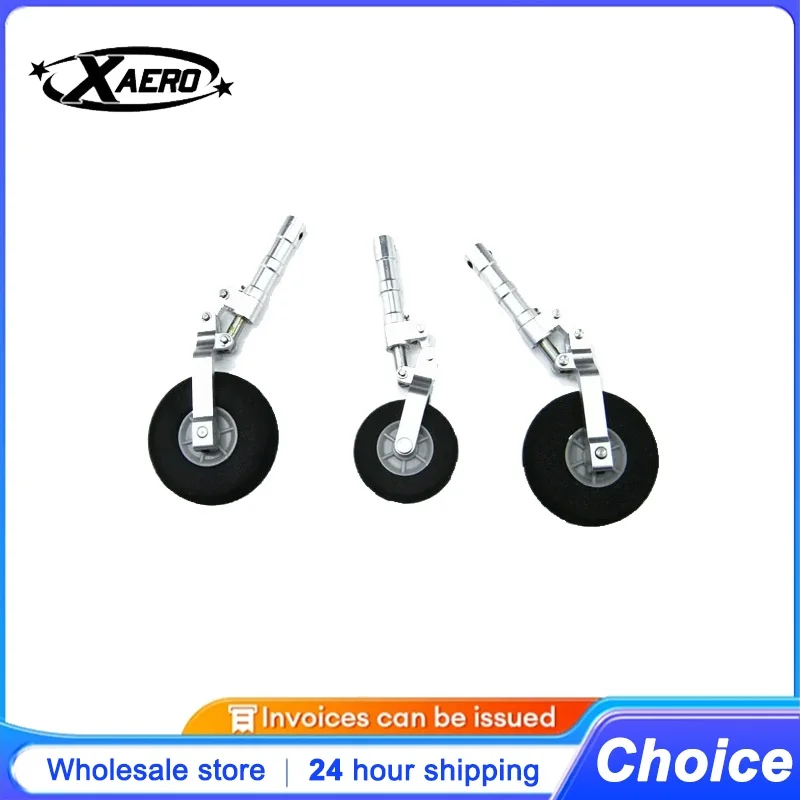 

Амортизирующее шасси Xaero из алюминиевого сплава 3 мм с колесами для радиоуправляемых самолетов: прочное, с эффективным виброгасящим эффектом