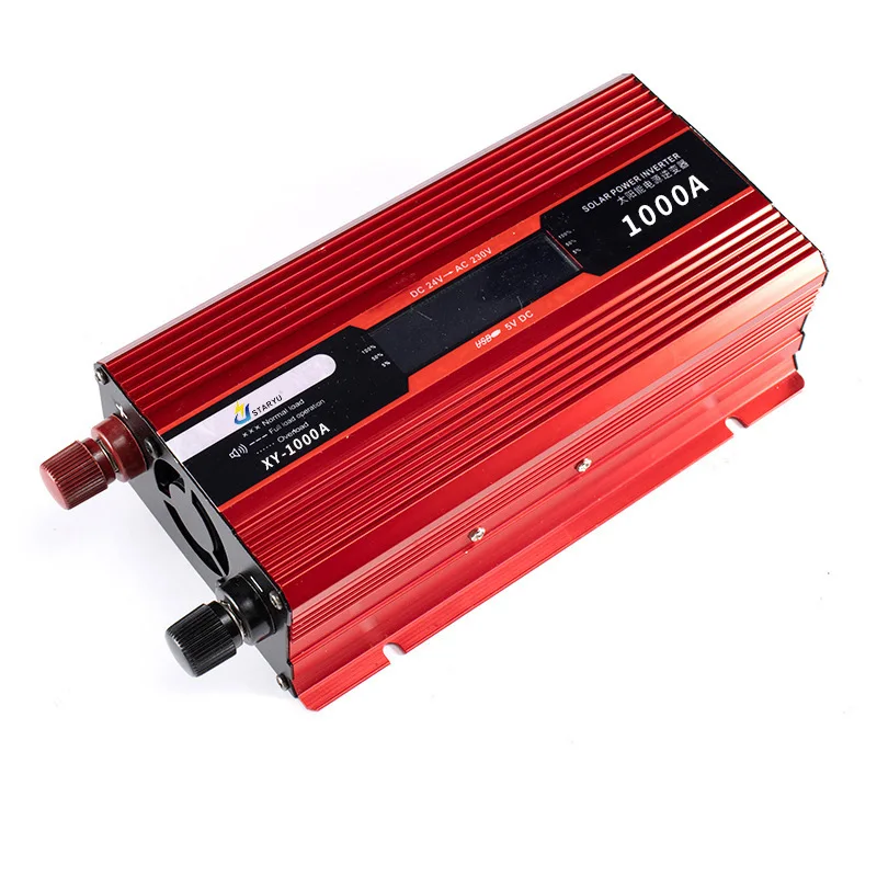 

High power inverter, vehicle mounted inverter, 12v to 220v, high-power intelligent LCD correction wave inverter