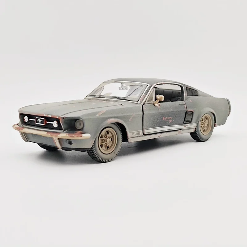 Burago 1/24 Scale 1967 Mustang GT500 Alloy Car Model Adult Gift Hobby & Toy Desktop Ornament Souvenirs