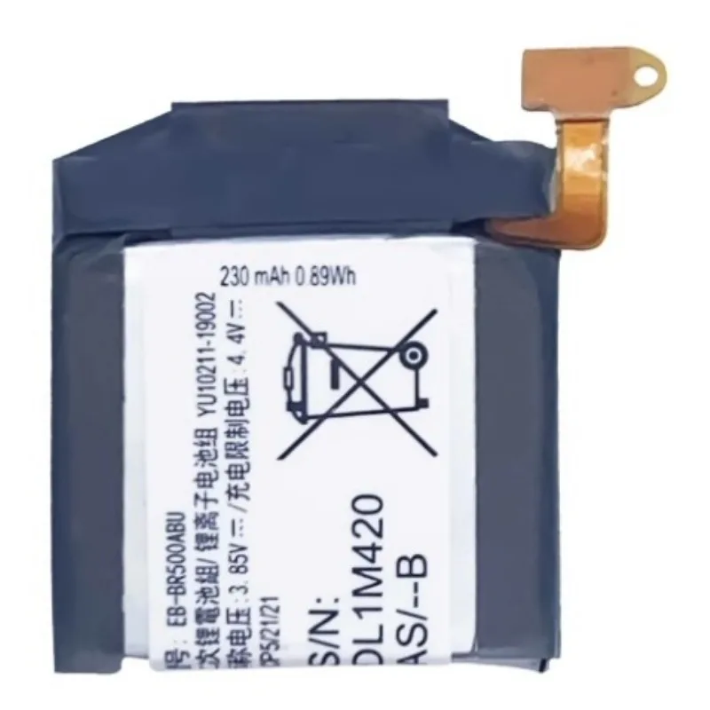 EB-BR500ABU بطارية 3.85 فولت 236 مللي أمبير لساعة سامسونج جالاكسي اكتيف SM-R500 ساعة ذكية العلامة التجارية الجديدة عالية الجودة
