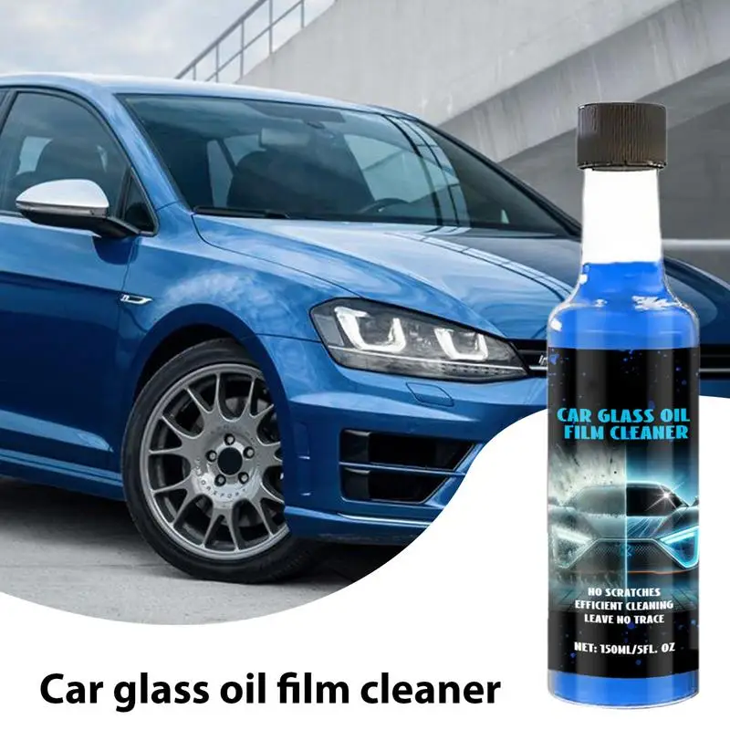 150ml Car Coating Wash Agent Auto Glass Oil Film Removal Cleaner Quick Vehicle Window Glass Cleaner Vehicle Accessories