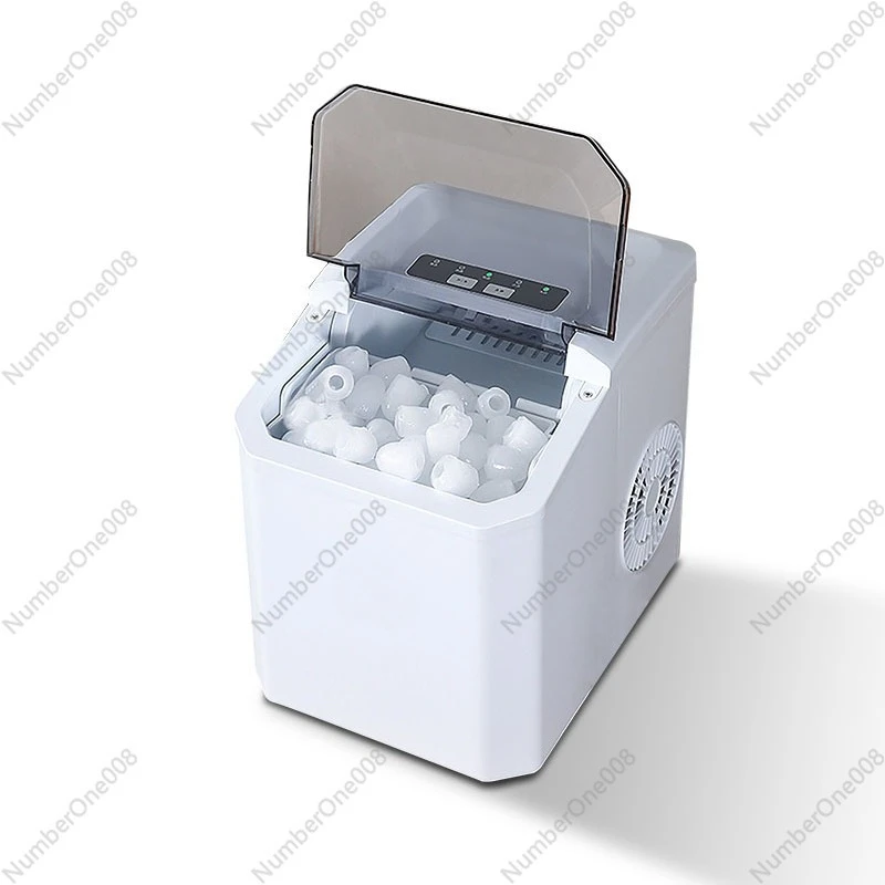 

Небольшой льдогенератор, бытовой мини-квадратный лед, общежитие, настольный портативный автоматический умный пуля, лед