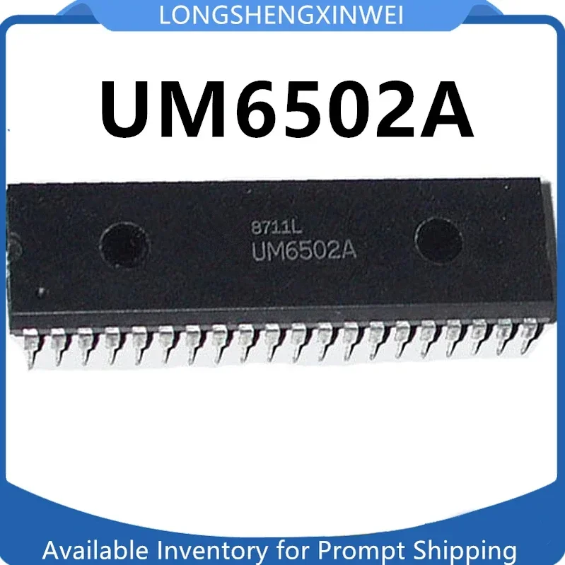 1PCS UM6502A UM6502 Direct Insertion DIP-40 New in Stock