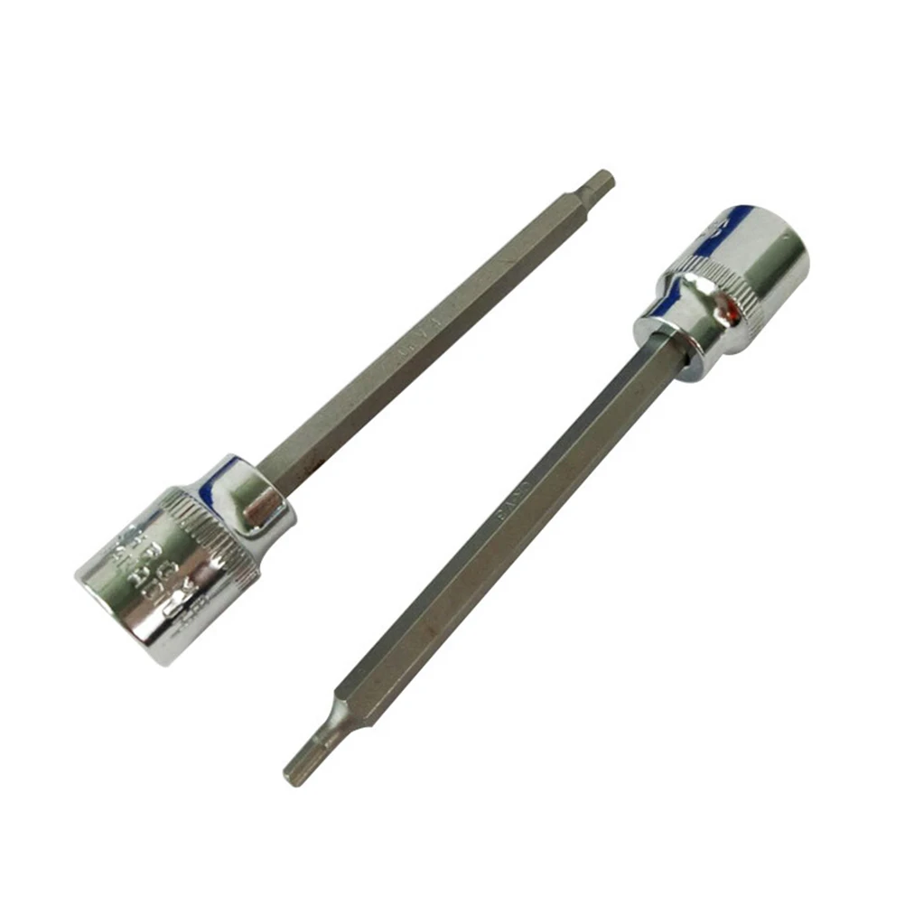 

14 pcs Bit Socket Set Extra Long Key Sockets Vanadium Steel Metric 4mm 5mm 6mm 7mm 8mm 9mm 10mm Plastic Case Storage