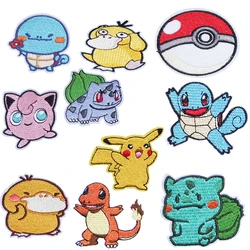 Cute Cartoon Frogs Patch Animal Embroidered Patches On Clothes Iron On Patches For Clothing DIY Patch Jackets Sew Stickers