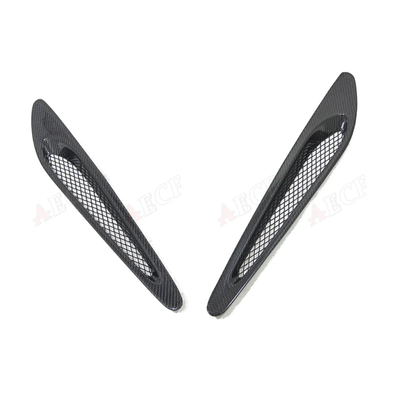 For Mclaren 720S 2017-2019 Carbon Fiber Front Engine Hood Air Vent Car Grille Frame Hood Intake Grille Frame Body Kit