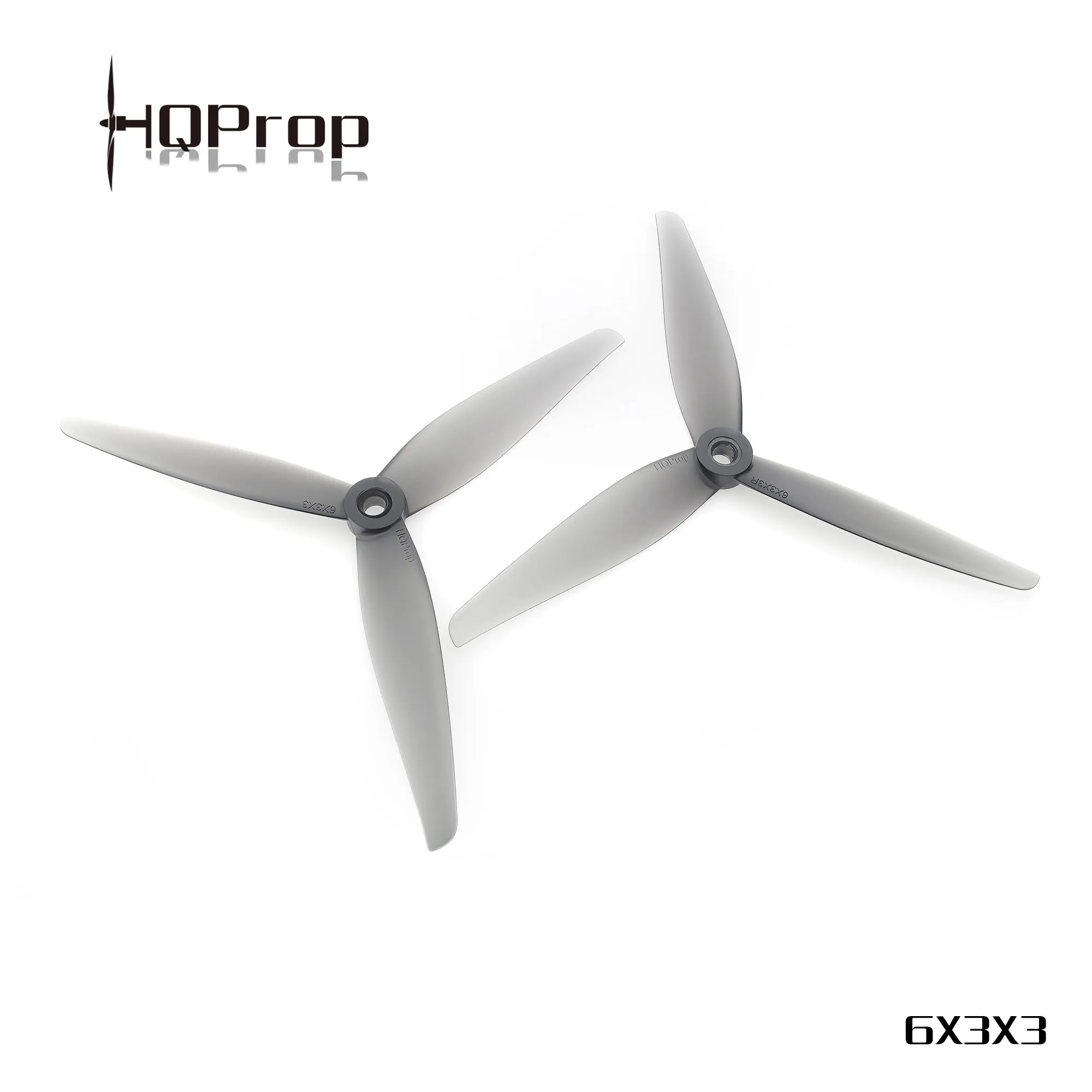 HQProp 6x3x3 6 Inch 3-Blade PC Propeller 5.4g 5mm Shaft FPV Long Range Drone Propeller