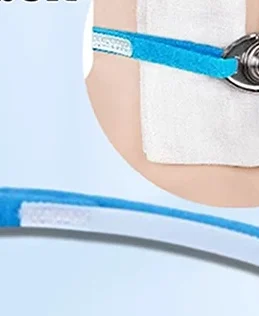 

Воротник для трахеостомической трубки, держатель для трахеостомической трубки, застежка на крючок и петлю, многоразовые завязки для трахеостомы для хирургии после шеи