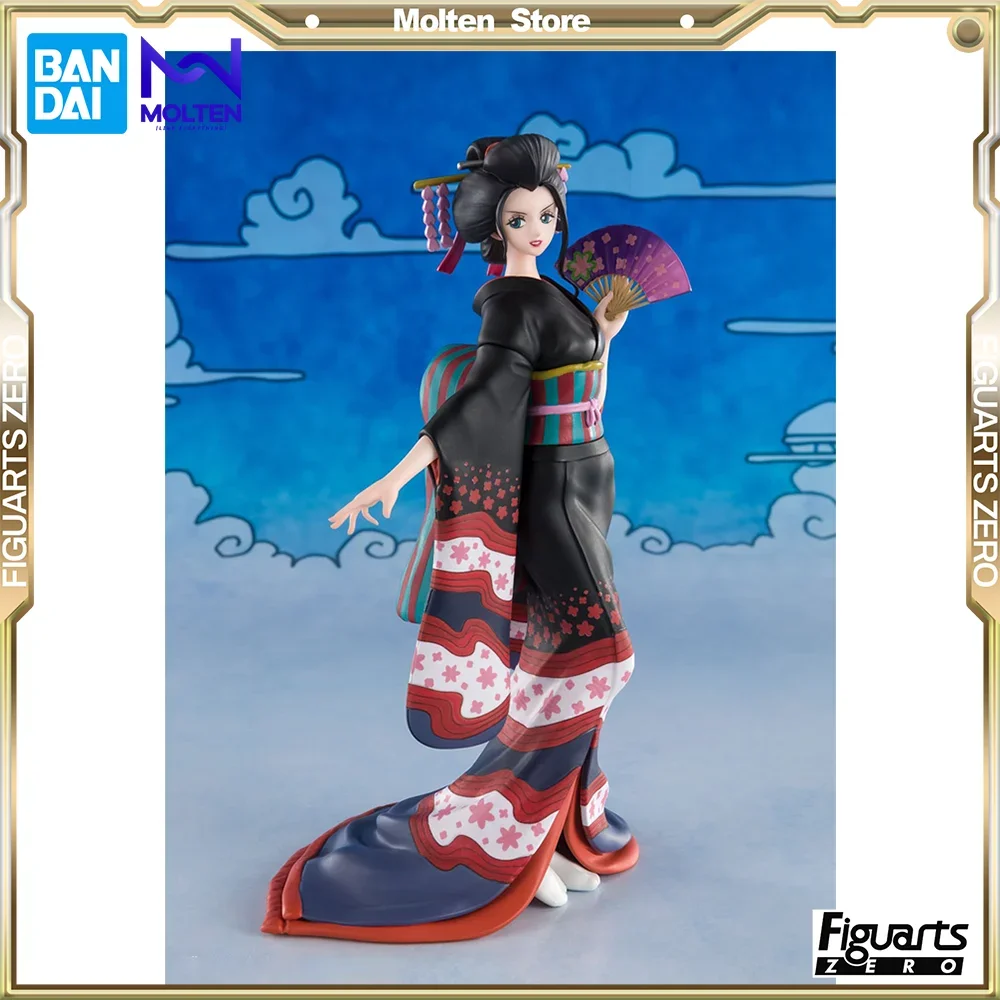 

BANDAI Original Figuarts ZERO Wano country Nico Robin One Piece Anime Action PVC Figure Complete Model Orobi