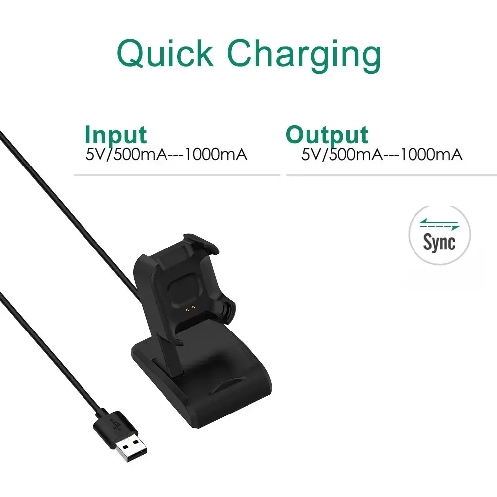 USB-кабель для зарядного устройства, док-станция для Xiaomi Mi Watch Lite Redmi Watch, зарядный кабель для Redmi Watch, подставка для питания умных часов