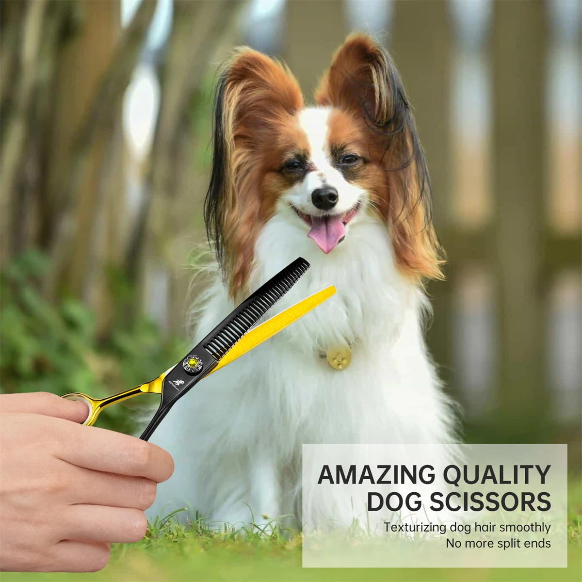 Ножницы для ухода за собаками, – обзор и цена Professional Pet Grooming Scissors Curved
