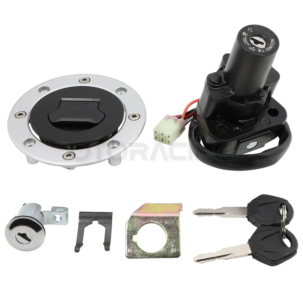 

Motorcycle Ignition Switch Fuel Gas Cap Seat Lock Key Kit For Suzuki GSXR1300 GSX1300R GSX 1300 R Hayabusa 1999-2007