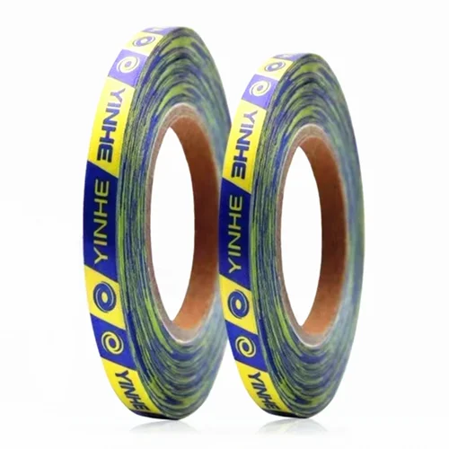 Cinta de borde YINHE para raqueta de tenis de mesa, Protector lateral de 1cm x 25M, accesorios de cinta protectora para murciélago de Ping Pong, 1 Uds.