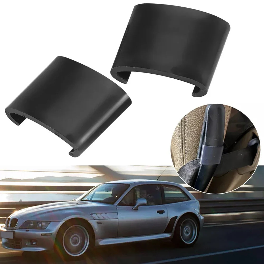 2 قطعة حزام الأمان دليل كليب إصلاح إصلاح مقعد حزام حامل سدادة مشبك المشبك لسيارات BMW Z3 M رودستر M كوبيه الداخلية اكسسوارات