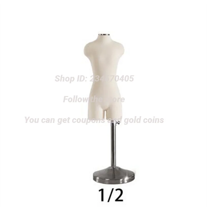 2024 Female Mannequin Body Sewing for Clothes Model Busto Dresses with Trouser Legs Bust Can Pin 2Style E015