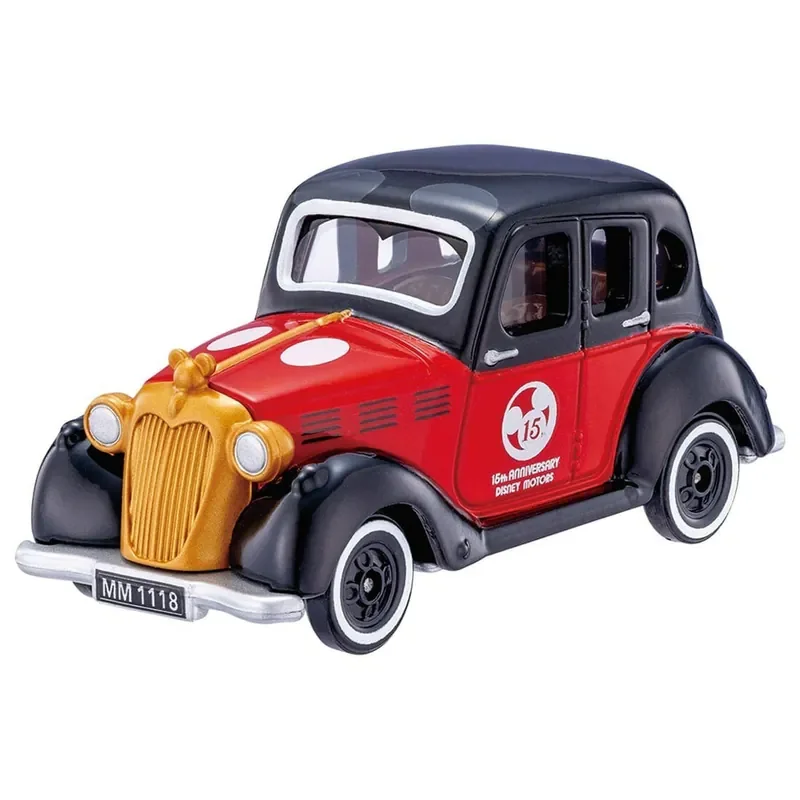 Takara tomy sonho tomica sp disney motores 15th aniversário sonho estrela história conjunto de modelos de carro de metal brinquedos com figura mickey mouse