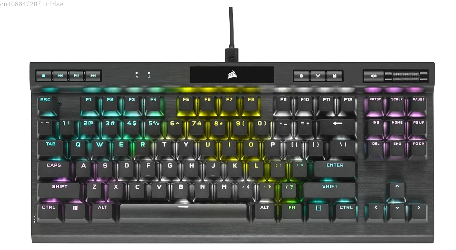 Механическая игровая клавиатура Corsair Pirate Ship K70 RGB TKL Champion Series-Cherry MX Blue