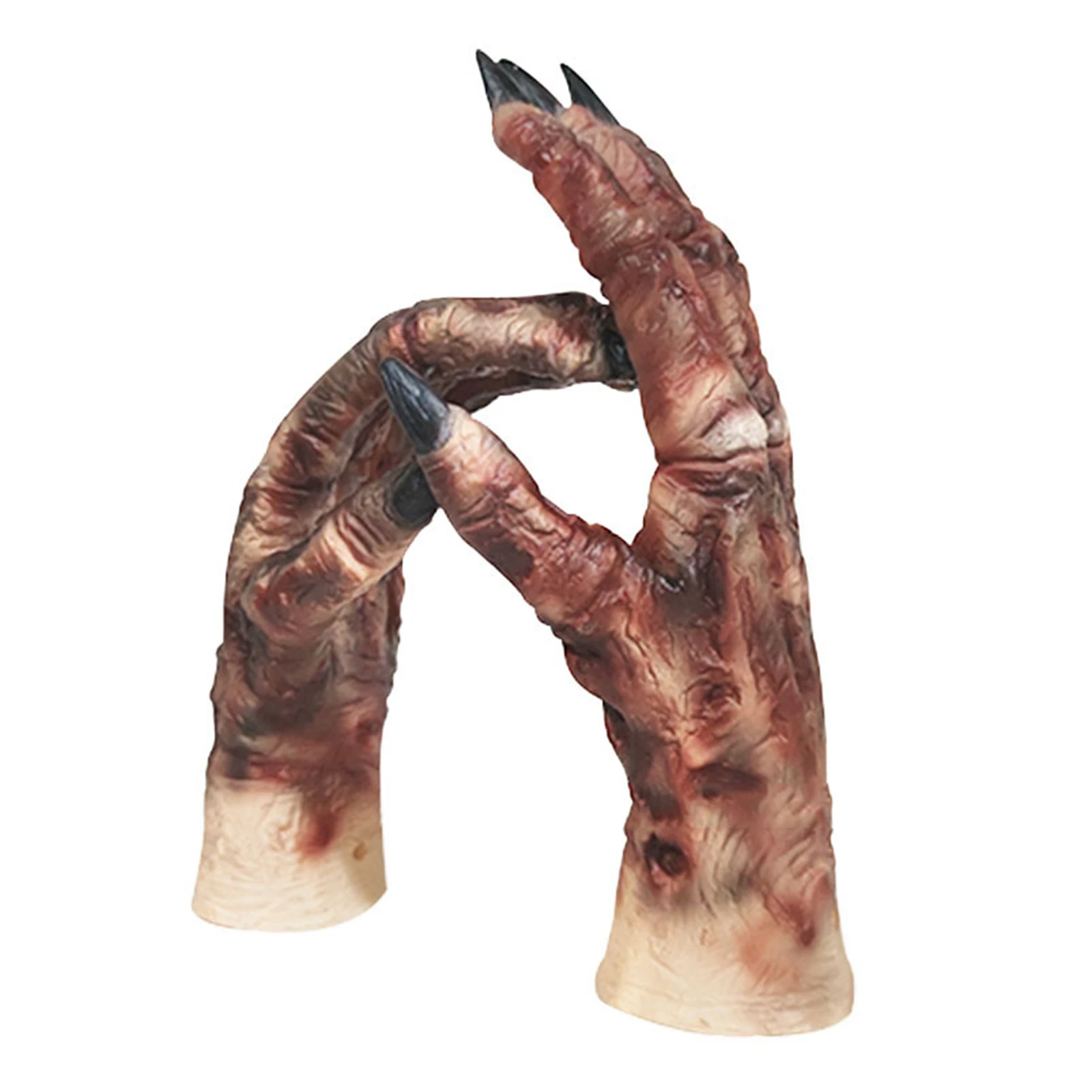 Latex Gloves Zombiese Mummies Hands Kid Adult Version Gloves Ghost House Chamber Halloween Easter Carnival Party Decoration Gift - Image 3