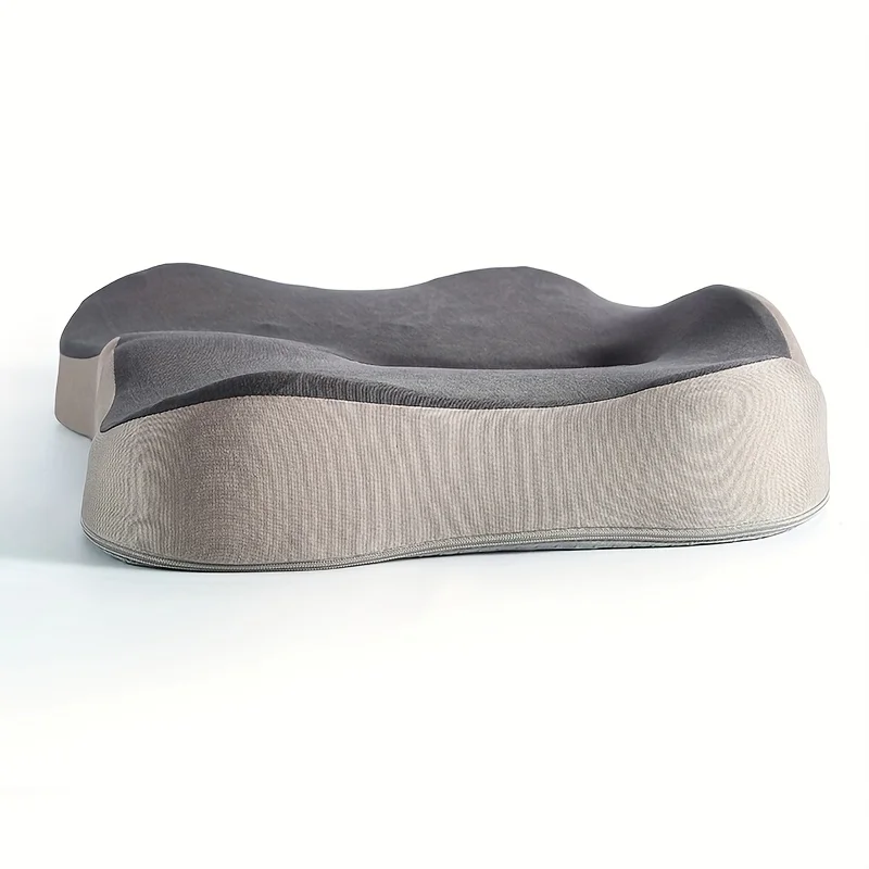 Ergonomisches Memory-Schaum-Sitzkissen für Bürostühle und Autos – Haltungsunterstützung, Linderung von Gesäßschmerzen, Easyclean-Material – Detail 13