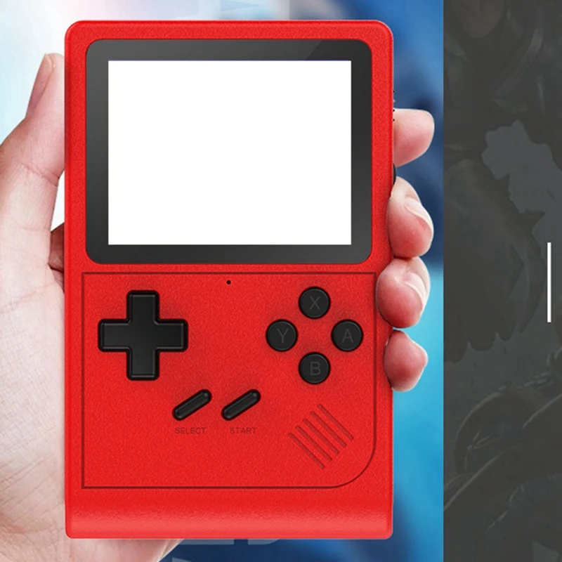 وحدة تحكم ألعاب محمولة صغيرة محمولة بتصميم ريترو لمحاكي NES/SNES/GBA، وحدة تحكم ألعاب GB300