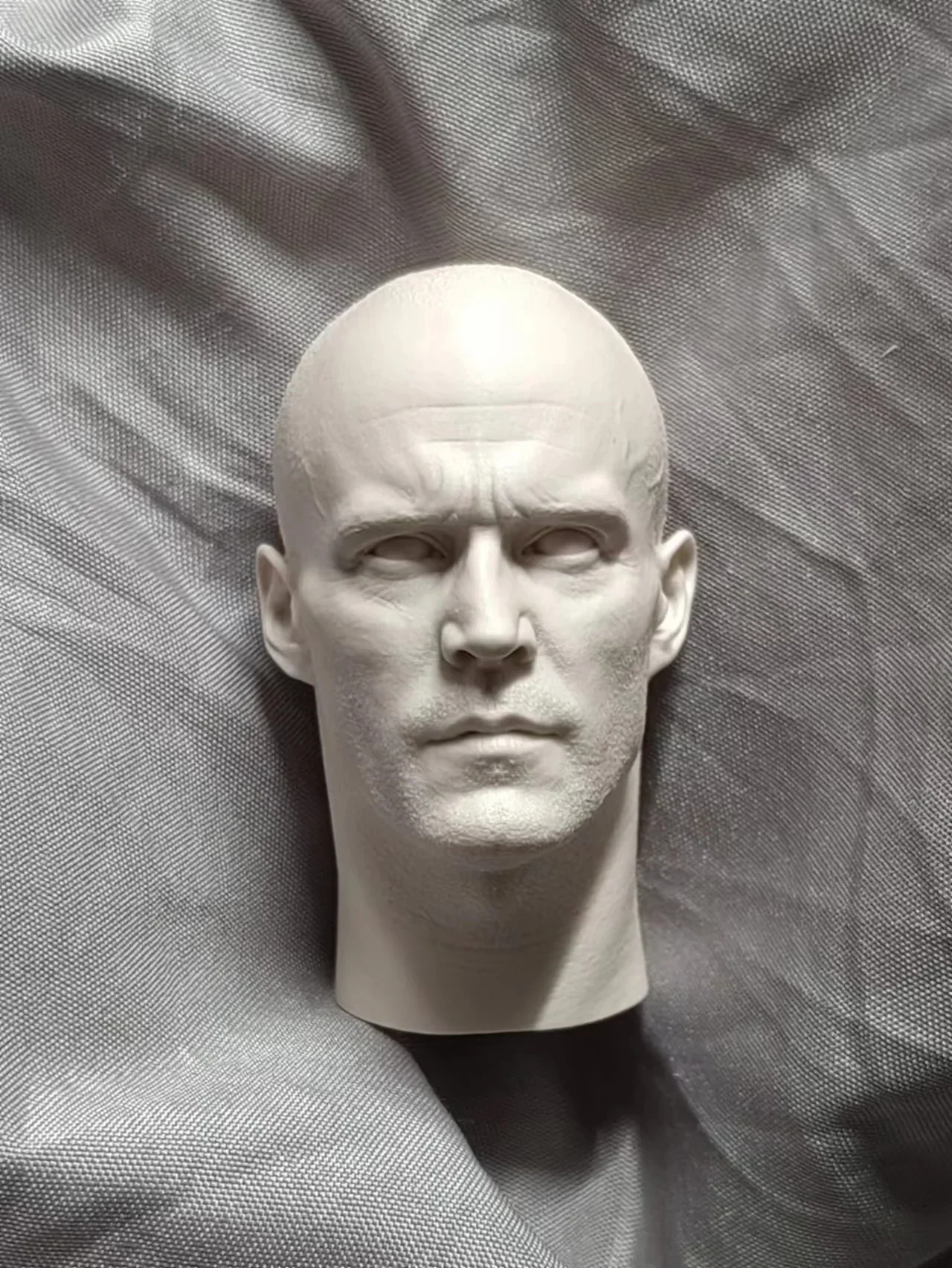 1/6 Die-cast Resin Figure Statue Head Exquisitely Detailed Unpainted Free Shipping