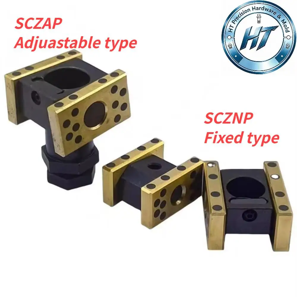 Friction-Free Self-Lubricating Slide Lifter SCZNP SCZAP Mold Inclined Pin Holder Loose Core Oil-Free Set