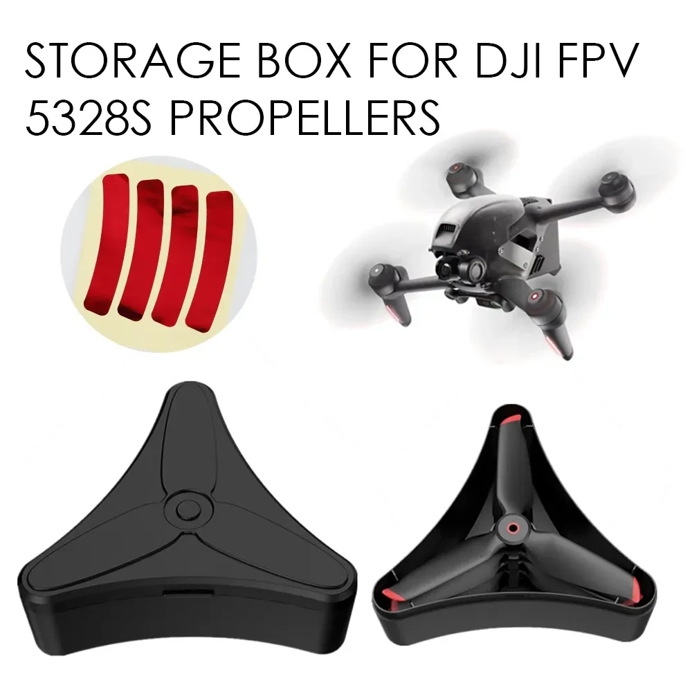 

for DJI FPV 5328S Plastic Propeller Storage Box Propeller Blade Anti-fall Protection Box