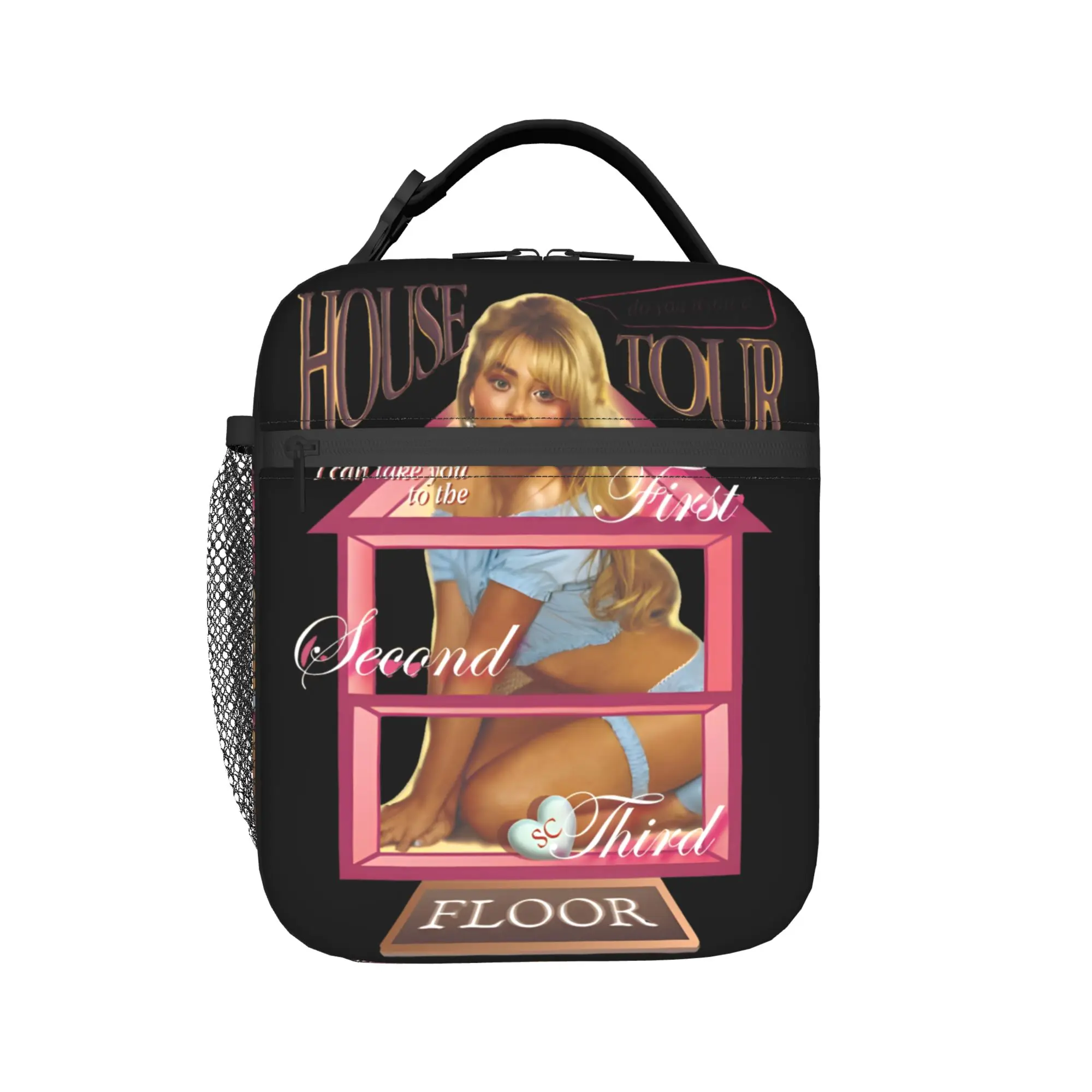 Sabrina Carpenter music festival Thermal Insulated Lunch Bag for Picnic Reusable Food Bags Men Women Thermal Cooler Lunch Boxes
